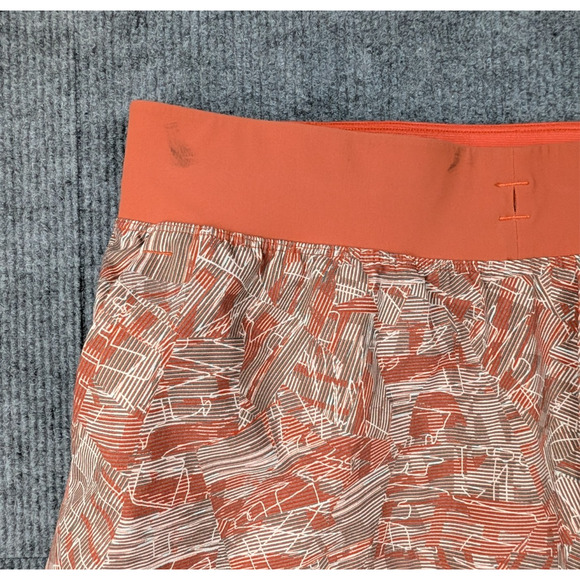 Lululemon T.H.E. Short Mens XL Linerless Parallel Divide Warm Coral Pull On Gym - Picture 4 of 7